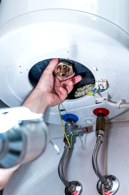 Hot Water Repair Process